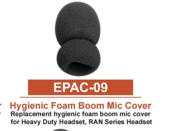 Replacement microphone windshield for DMRAN-3000